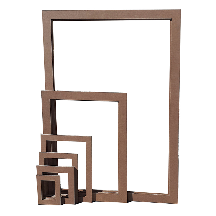 Ensemble cadres en carton